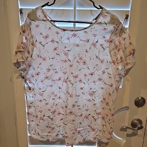 Floral Print Women's Top